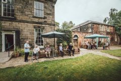 Bank Close House care home Chesterfield - Enjoying the good weather