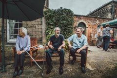 Bank Close House care home Chesterfield - Enjoying the good weather