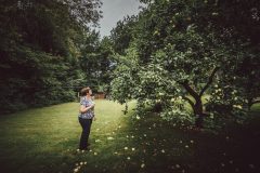 Bank Close House care home Chesterfield - Apple tree in the gardens