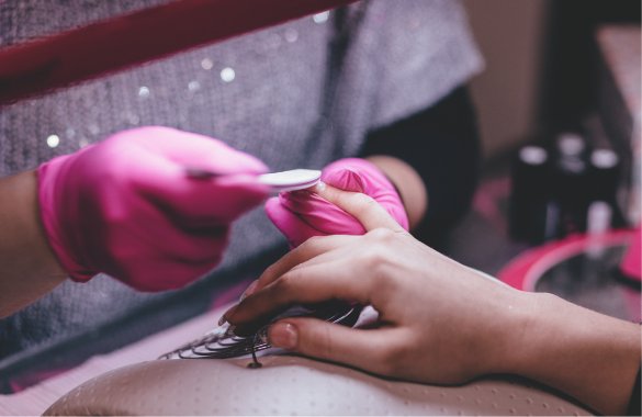 Chesterfield care home pamper day
